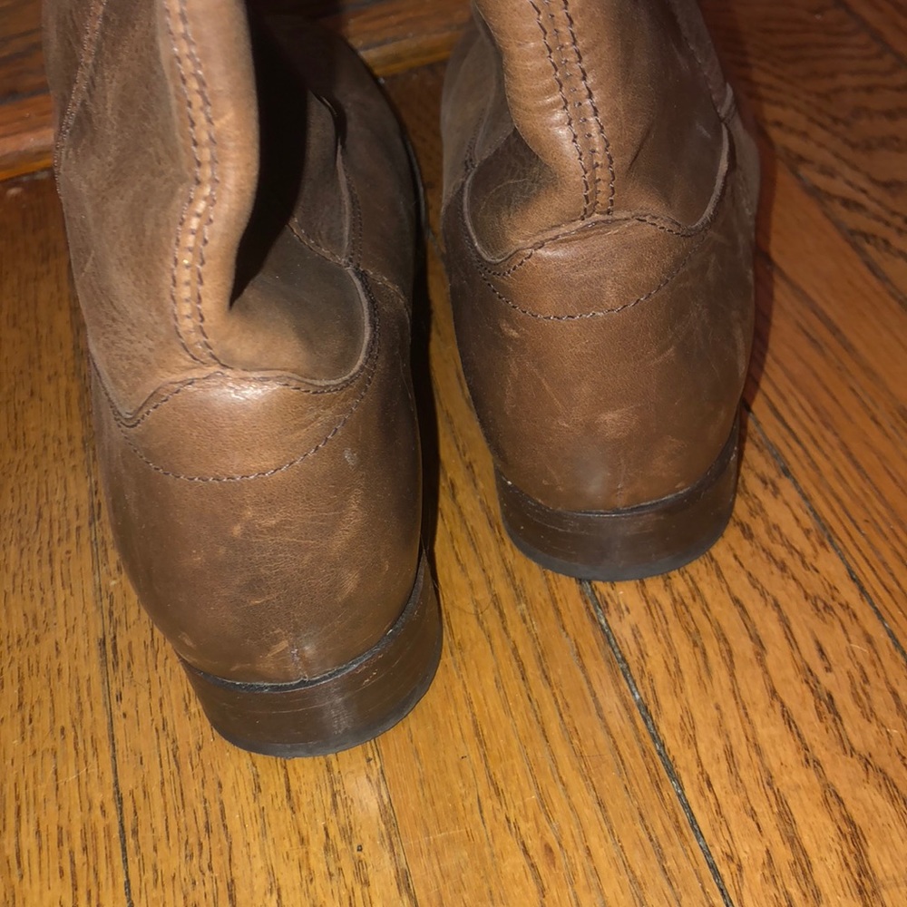 Frye Leather Brown Boots knee high size 8.5 - Picture 4 of 8